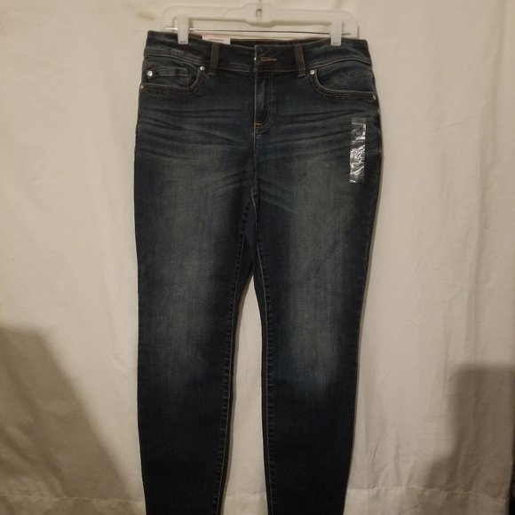 INC International Concepts Denim - INC Women's Skinny Leg Blue Jeans 10 NWT